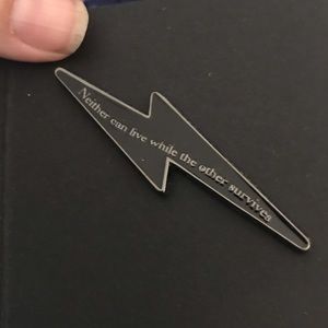 Harry Potter Lightning Bolt Enamel Pin